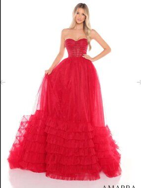 Amarra: 88277 Red Gown